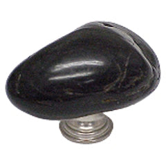 Onyx rock cabinet knob